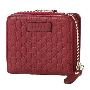Gucci Shima Bifold Wallet Red